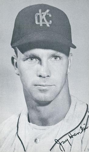 1961 Kansas City Athletics Photocards #NNO Jay Hankins Front