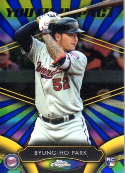 2016 Topps Chrome - Youth Impact #YI-2 Byung-Ho Park Front