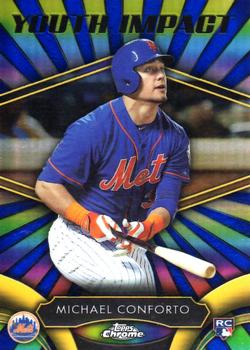 2016 Topps Chrome - Youth Impact #YI-4 Michael Conforto Front