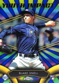 2016 Topps Chrome - Youth Impact #YI-17 Blake Snell Front