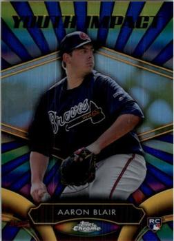 2016 Topps Chrome - Youth Impact #YI-18 Aaron Blair Front