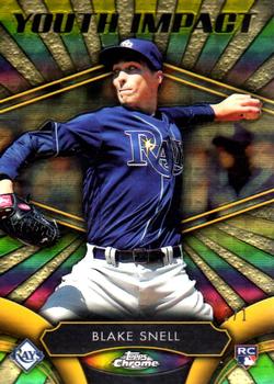 2016 Topps Chrome - Youth Impact SuperFractor #YI-17 Blake Snell Front