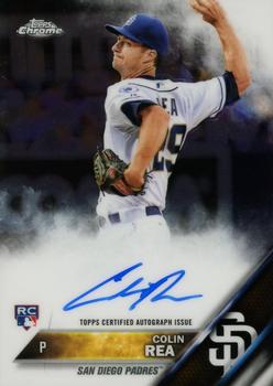 2016 Topps Chrome - Rookie Autographs #RA-CR Colin Rea Front