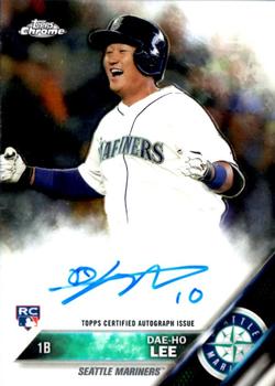 2016 Topps Chrome - Rookie Autographs #RA-DL Dae-Ho Lee Front