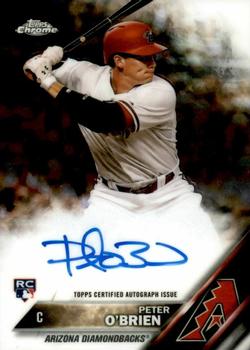 2016 Topps Chrome - Rookie Autographs #RA-PO Peter O'Brien Front