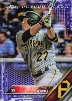 2016 Topps Chrome - Purple Refractor #65 Jung Ho Kang Front