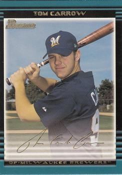 2002 Bowman Draft Picks & Prospects - Gold #BDP40 Tom Carrow  Front