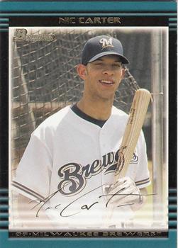 2002 Bowman Draft Picks & Prospects - Gold #BDP73 Nic Carter  Front