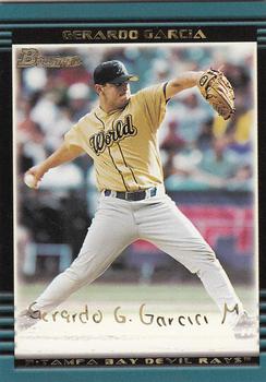 2002 Bowman Draft Picks & Prospects - Gold #BDP145 Gerardo Garcia  Front