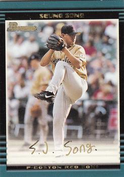 2002 Bowman Draft Picks & Prospects - Gold #BDP150 Seung Song  Front