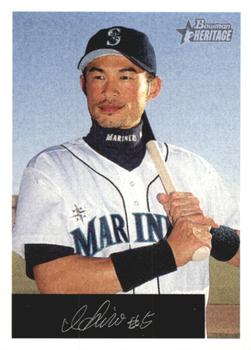 2002 Bowman Heritage - Black Box #261 Ichiro Front
