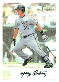 2002 Bowman Heritage - Chrome Refractors #60BHC Magglio Ordonez  Front