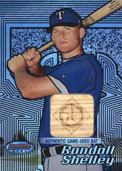 2002 Bowman's Best - Blue #157 Randall Shelley Front