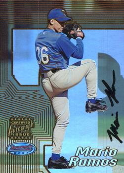 2002 Bowman's Best - Gold #122 Mario Ramos Front
