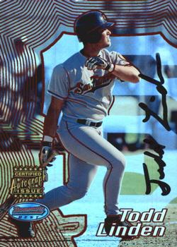 2002 Bowman's Best - Red #167 Todd Linden Front