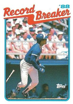 1989 Topps #1 George Bell Front