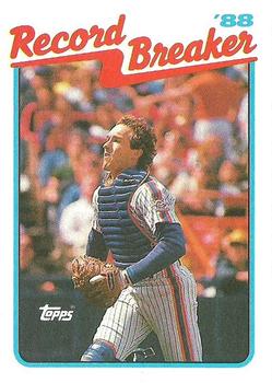 1989 Topps #3 Gary Carter Front