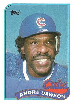 1989 Topps #10 Andre Dawson Front