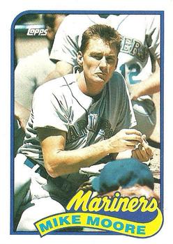 1989 Topps #28 Mike Moore Front