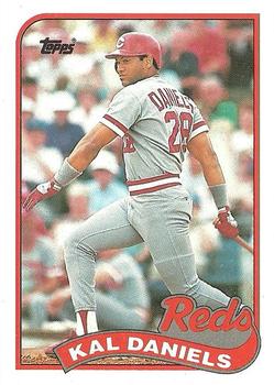 1989 Topps #45 Kal Daniels Front