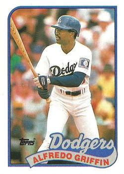 1989 Topps #62 Alfredo Griffin Front