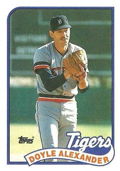 1989 Topps #77 Doyle Alexander Front