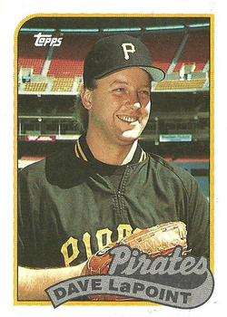 1989 Topps #89 Dave LaPoint Front