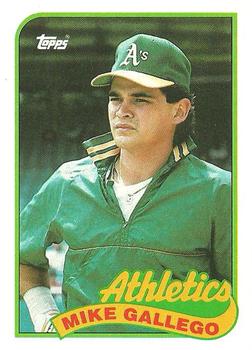 1989 Topps #102 Mike Gallego Front