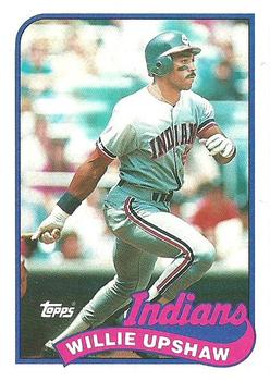 1989 Topps #106 Willie Upshaw Front