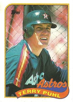 1989 Topps #119 Terry Puhl Front