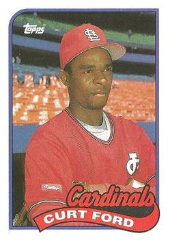 1989 Topps #132 Curt Ford Front