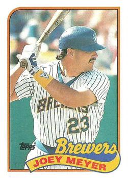 1989 Topps #136 Joey Meyer Front
