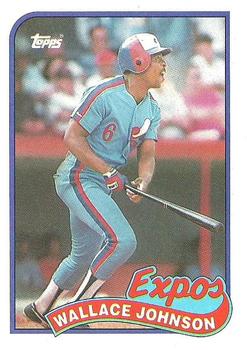1989 Topps #138 Wallace Johnson Front