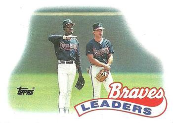 1989 Topps #171 Braves Leaders Front