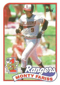 1989 Topps #177 Monty Fariss Front