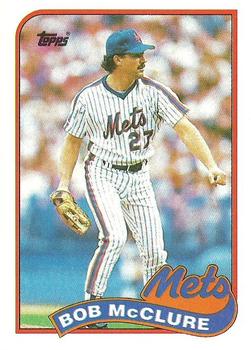1989 Topps #182 Bob McClure Front
