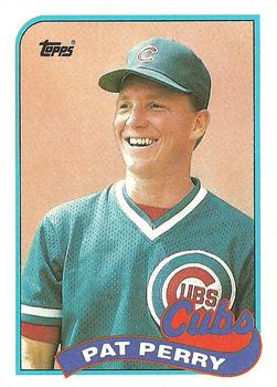 1989 Topps #186 Pat Perry Front