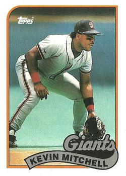 1989 Topps #189 Kevin Mitchell Front