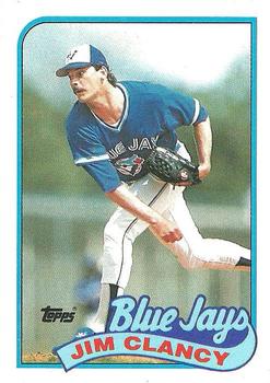 1989 Topps #219 Jim Clancy Front