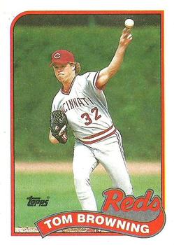 1989 Topps #234 Tom Browning Front