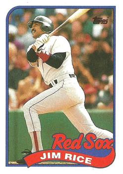 1989 Topps #245 Jim Rice Front