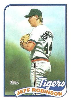 1989 Topps #267 Jeff Robinson Front