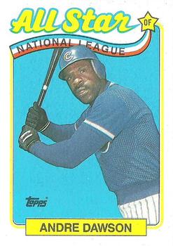 1989 Topps #391 Andre Dawson Front