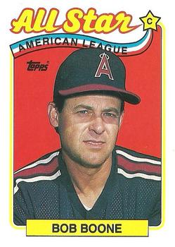 1989 Topps #404 Bob Boone Front