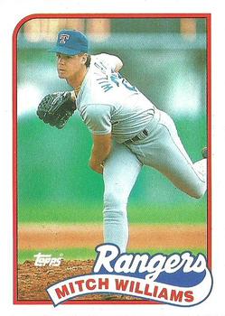 1989 Topps #411 Mitch Williams Front