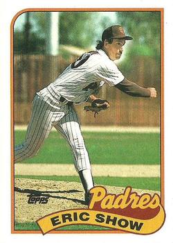 1989 Topps #427 Eric Show Front