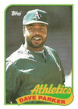 1989 Topps #475 Dave Parker Front