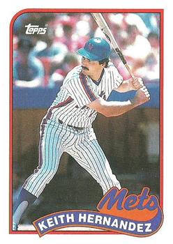 1989 Topps #480 Keith Hernandez Front