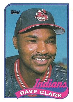 1989 Topps #574 Dave Clark Front