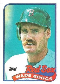 1989 Topps #600 Wade Boggs Front